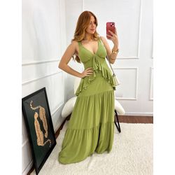 Vestido Bruxelas Verde - S. MARIM STORE