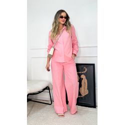 Conjunto de Algodão Rosa - S. MARIM STORE