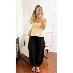 Calça Aladim Preta - S. MARIM STORE