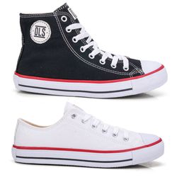 Combo Tenis Preto e Branco OLS - SOCOMBOS