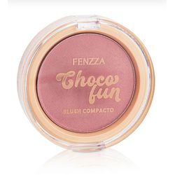 Blush Compacto Choco Fun - COR Vanille - Fenzza - ... - SOFI MAKE