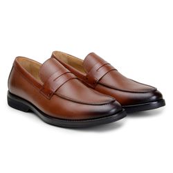 Sapato Masculino Genova Loafer Couro Havana - SOPRAFFINO