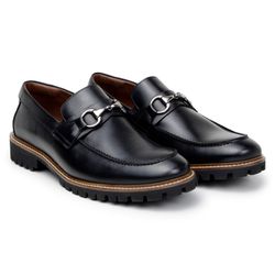 Sapato Masculino Vicenza Loafer Preto - SOPRAFFINO