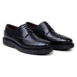 Sapato Masculino Oxford Chicago Preto - SOPRAFFINO
