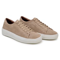 Tênis Masculino Tokio Camurça Lebre - SOPRAFFINO