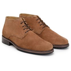 Bota Masculina Ankle Boot Milão Whisky - SOPRAFFINO