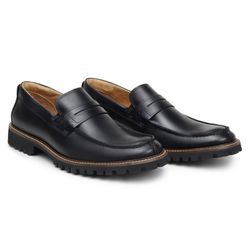 Sapato Masculino Siena Loafer Preto - SOPRAFFINO