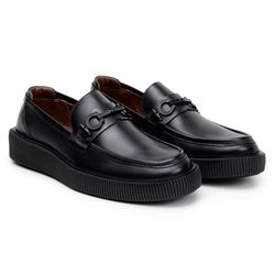 Sapato Masculino Loafer Denver Preto - SOPRAFFINO