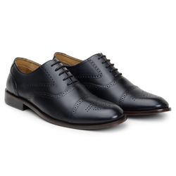 Sapato Masculino Oxford Kiev Preto - SOPRAFFINO