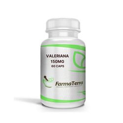Valeriana 150mg - 60 Caps - Farma Terra
