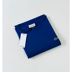 CAMISETA LACOSTE AZUL BIC MALHA CHINESA - SP GRIFES - Camisetas Importadas no Atacado