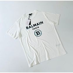 CAMISETA BALMAIN MALHA CHINESA - SP GRIFES - Camisetas Importadas no Atacado