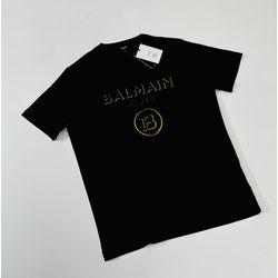 CAMISETA BALMAIN MALHA CHINESA - SP GRIFES - Camisetas Importadas no Atacado