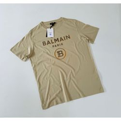 CAMISETA BALMAIN MALHA CHINESA - SP GRIFES - Camisetas Importadas no Atacado