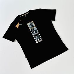 CAMISETA HUGO BOSS Muhammad Ali-Haj ALGODÃO TURCO - SP GRIFES - Camisetas Importadas no Atacado