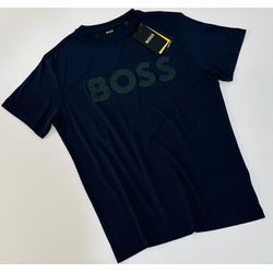 CAMISETA HUGO BOSS MALHA CHINESA AZ - SP GRIFES - Camisetas Importadas no Atacado