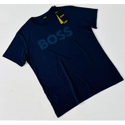 CAMISETA HUGO BOSS MALHA CHINESA AZ - SP GRIFES - Camisetas Importadas no Atacado