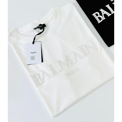 CAMISETA BALMAIN MALHA CHINESA - SP GRIFES - Camisetas Importadas no Atacado