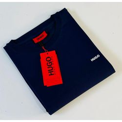 CAMISETA HUGO BOSS AZUL MARINHO - SP GRIFES - Camisetas Importadas no Atacado