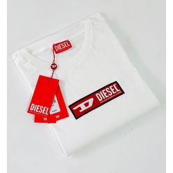 CAMISETA DIESEL BRANCA - SP GRIFES - Camisetas Importadas no Atacado