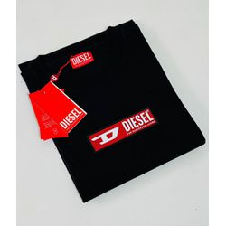 CAMISETA DIESEL PRETA - SP GRIFES - Camisetas Importadas no Atacado