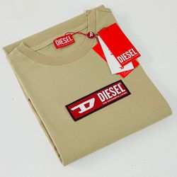 CAMISETA DIESEL BEGE - SP GRIFES - Camisetas Importadas no Atacado