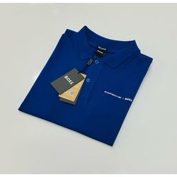 GOLA POLO BOSS AZUL ROYAL - SP GRIFES - Camisetas Importadas no Atacado