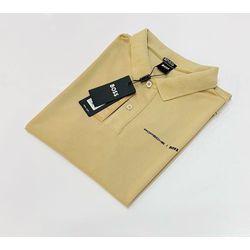 GOLA POLO BOSS BEGE - SP GRIFES - Camisetas Importadas no Atacado