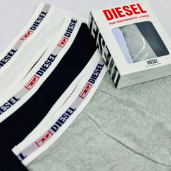 Kit 3 Cueca Diesel- Com Caixa - SP GRIFES - Camisetas Importadas no Atacado