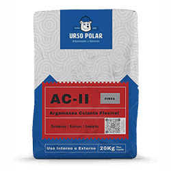 ARGAMASSA COLANTE CINZA ACII - URSO POLAR - SUPER IMPER