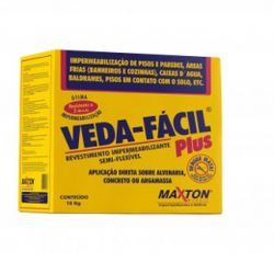 ARGAMASSA POLIMÉRICA SEMI-FLEXÍVEL 18KG – VEDA FÁC... - SUPER IMPER
