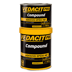 VEDACIT PRO COMPOUND ADESIVO EPÓXI MF - SUPER IMPER