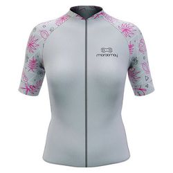 Camisa Manga Curta Marcio May Feminina Pink Triang... - Station Bike
