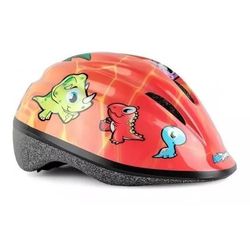 Capacete Infantil Kid Zamo Jurassic Vermelho-Laran... - Station Bike