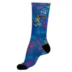 Meia Marcio May Funny Colorful Azul - 71090400 - Station Bike