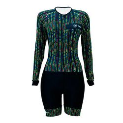 Macaquinho Manga Longa Tsw Cyber Bolinhas - 520809... - Station Bike