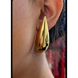 Brinco Gota liso Grande - 999999LG - Stefania