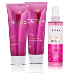 KIT DETOX CRESCIMENTO S/M/F - R100562 - STIJL 