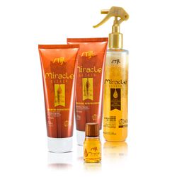 KIT UMECTAÇÃO MIRACLE SH. MASC. FLUIDO OLEO - R100... - STIJL 