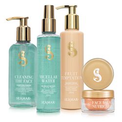 KIT SKIN CARE CORPO E ROSTO SABO/AGUA/HID/BALM - R... - STIJL 