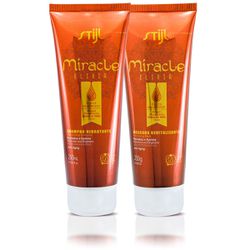 KIT UMECTAÇÃO MIRACLE SHAMPOO MASCARA - R100468 - STIJL 