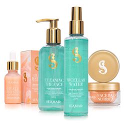 KIT SKIN CARE COMPLETO SABO/AGUA/SERUM/BALM - R100... - STIJL 