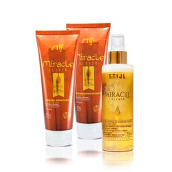 KIT UMEC MIRACLE SH. MASC. FLUIDO 200ML - R100621 - STIJL 