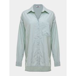 Camisa c/ Listras Verde Nori - 28308 - STILOMOR
