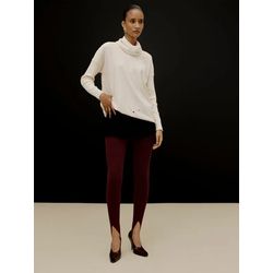 blusa alongada c/ gola anselmi branco - 25227 - STILOMOR