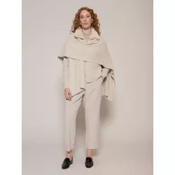 Calça em Alfaiataria Visco Bege - 28388 - STILOMOR