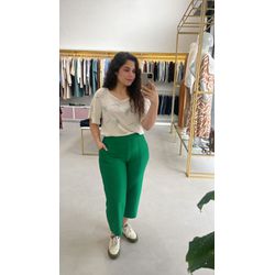 CALCA PANTACOURT VERDE - 18547 - STILOMOR