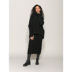 Capa Oversized c/ Mangas Removíveis e Gola Alta Bi... - STILOMOR