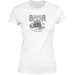 Camiseta Baby Look Feminina Branca Comunidade Stil... - Stillo's Brother