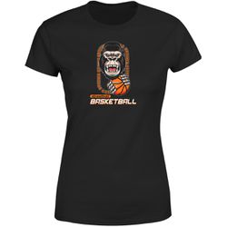 Camiseta Baby Look Feminina Preta Streetball Baske... - Stillo's Brother